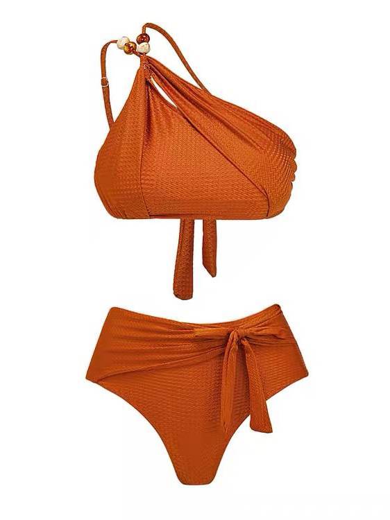 Beaded Bikini Two-piece Set
