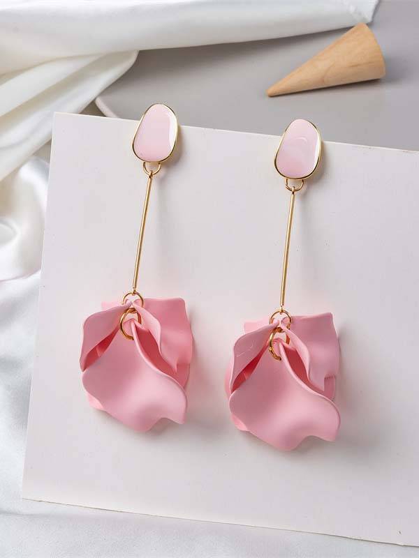 Petal Tassel Earrings