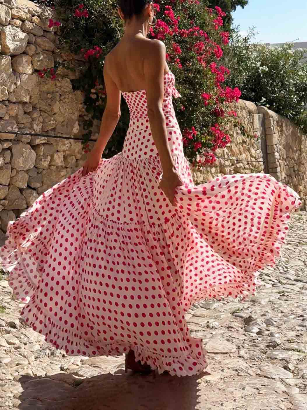 Sweet Heart Print Skirt