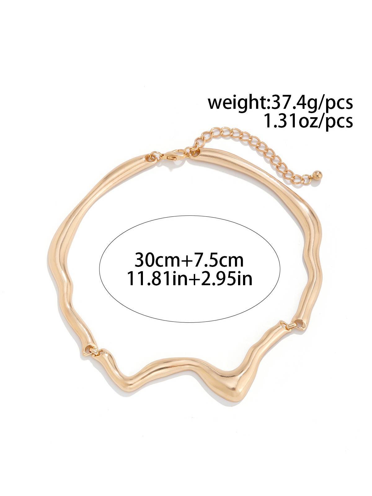 Minimalist Streamlined Necklace And Bracelet