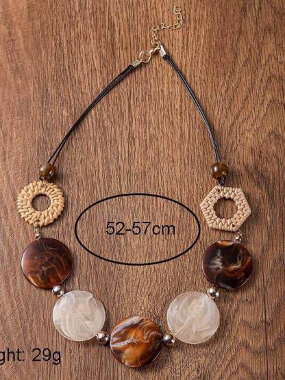 Vintage Vacation Style Necklace