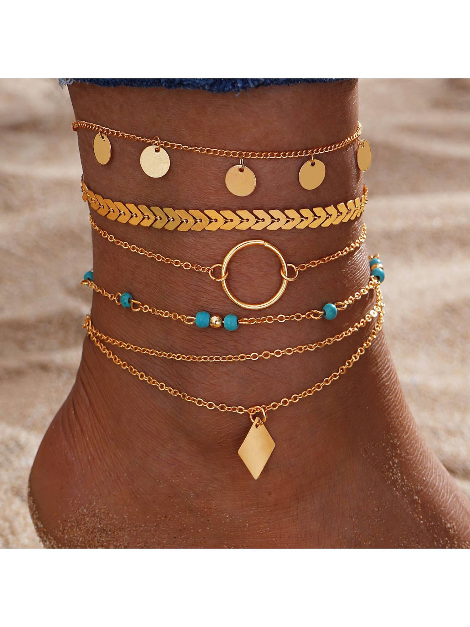 Pineapple Star Elements Anklet