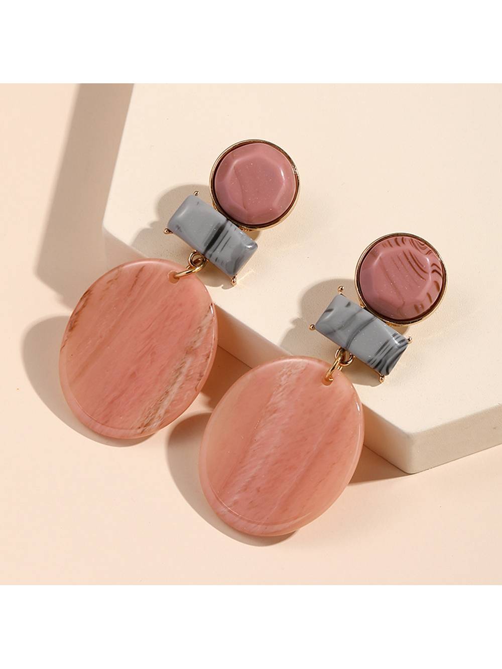Vacation Style Colorful Earrings