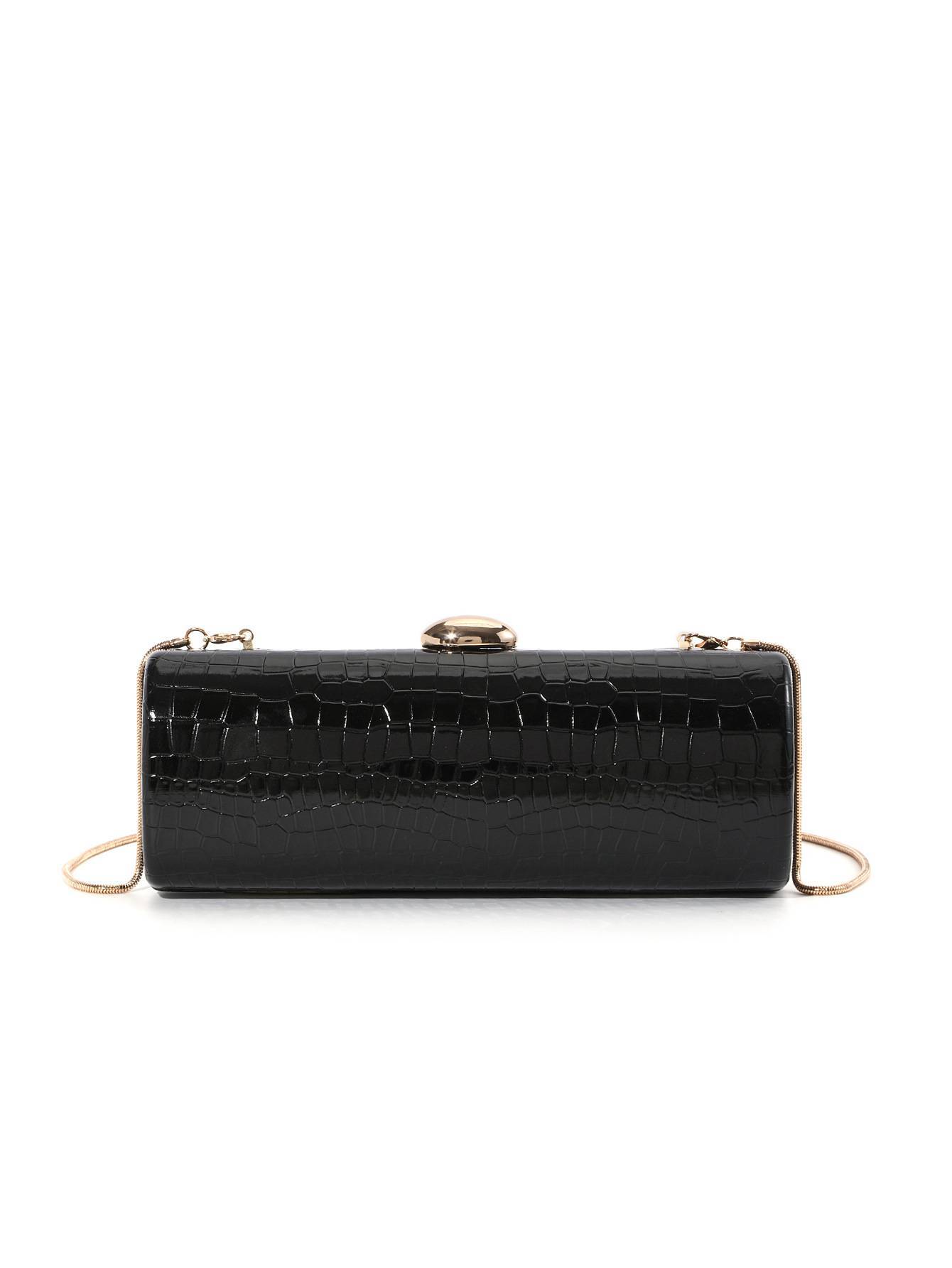 Minimalist Crocodile Pattern Handbag Chain Bag