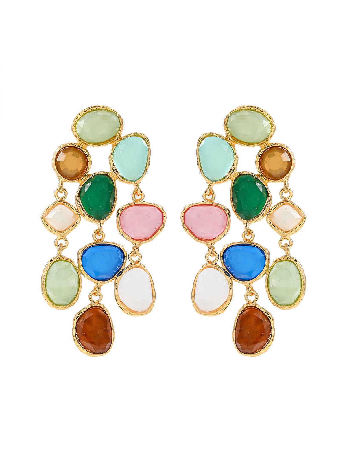Colored Bohemian Earrings