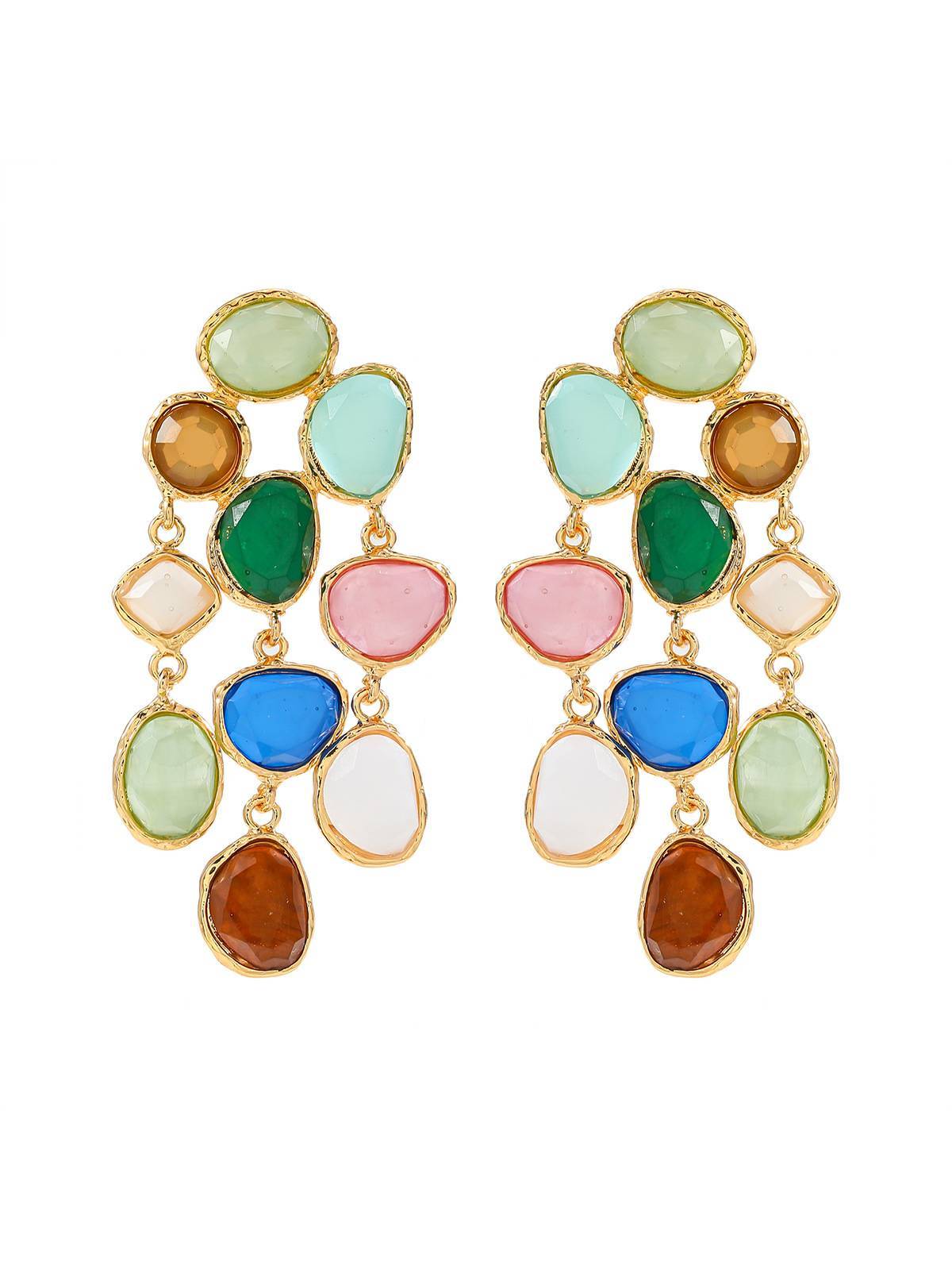 Colored Bohemian Earrings