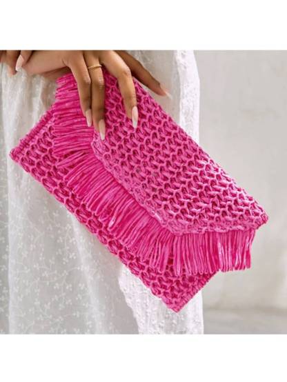 Tassel Straw Bag