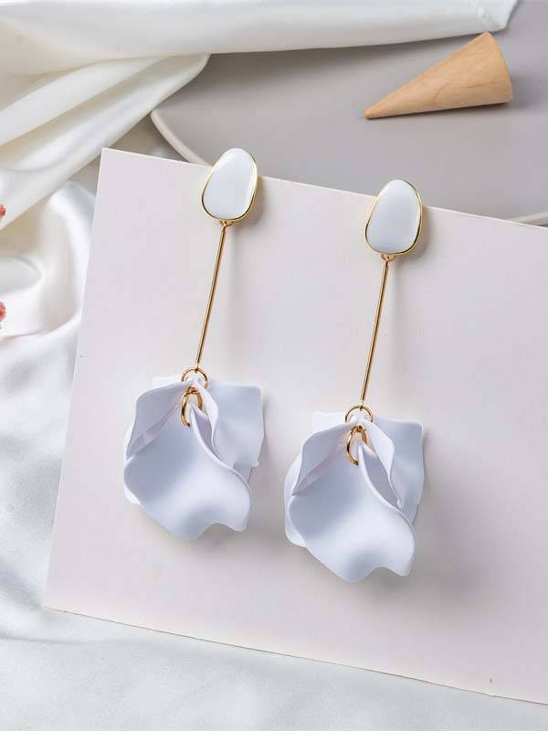 Petal Tassel Earrings