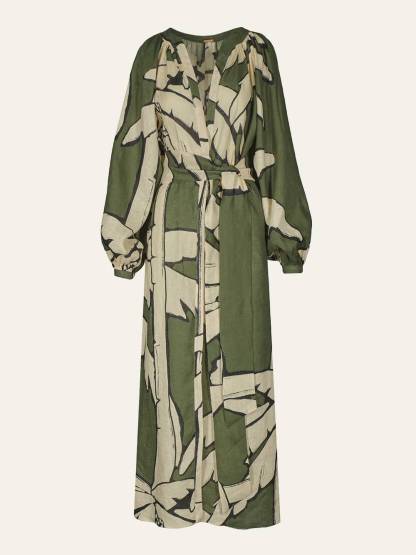 Unique Printed Maxi Dress