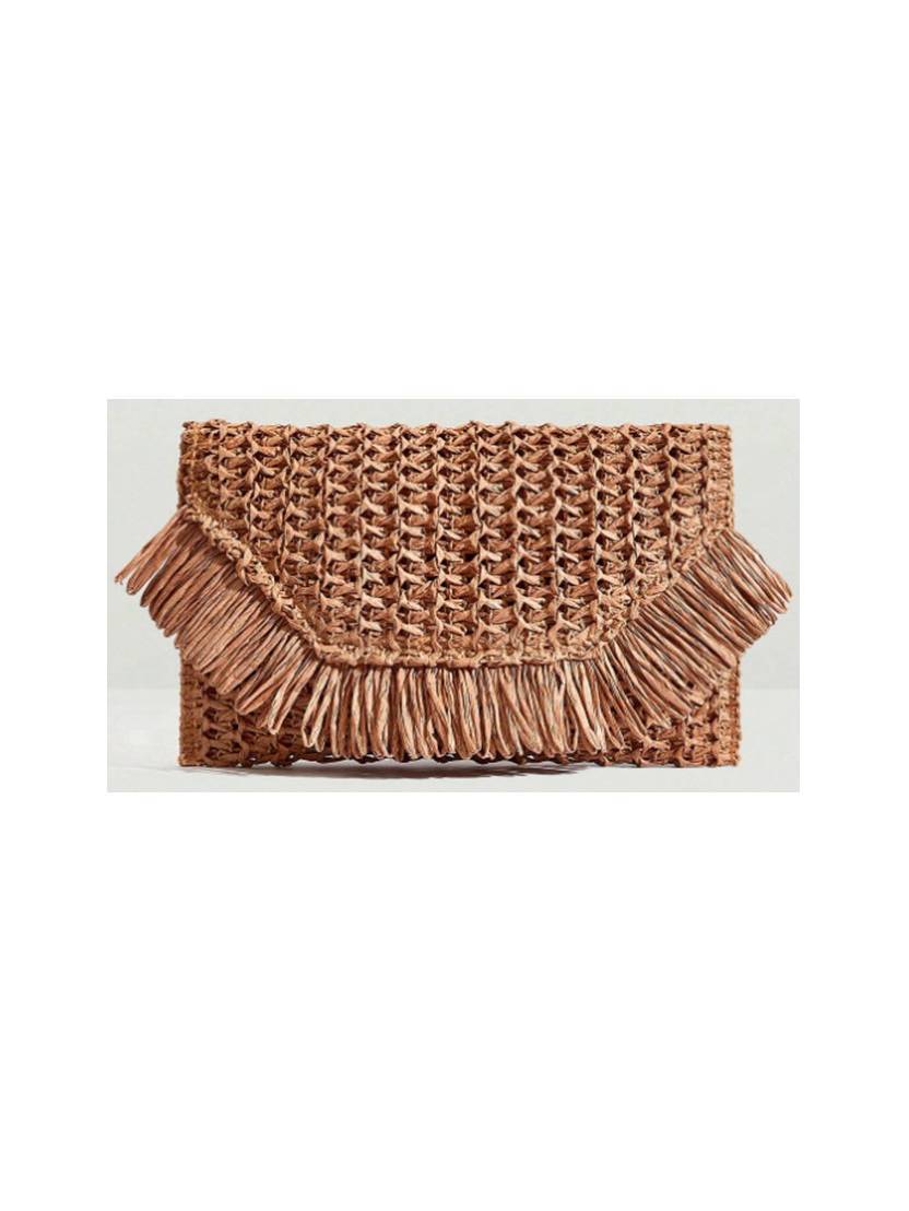 Tassel Straw Bag