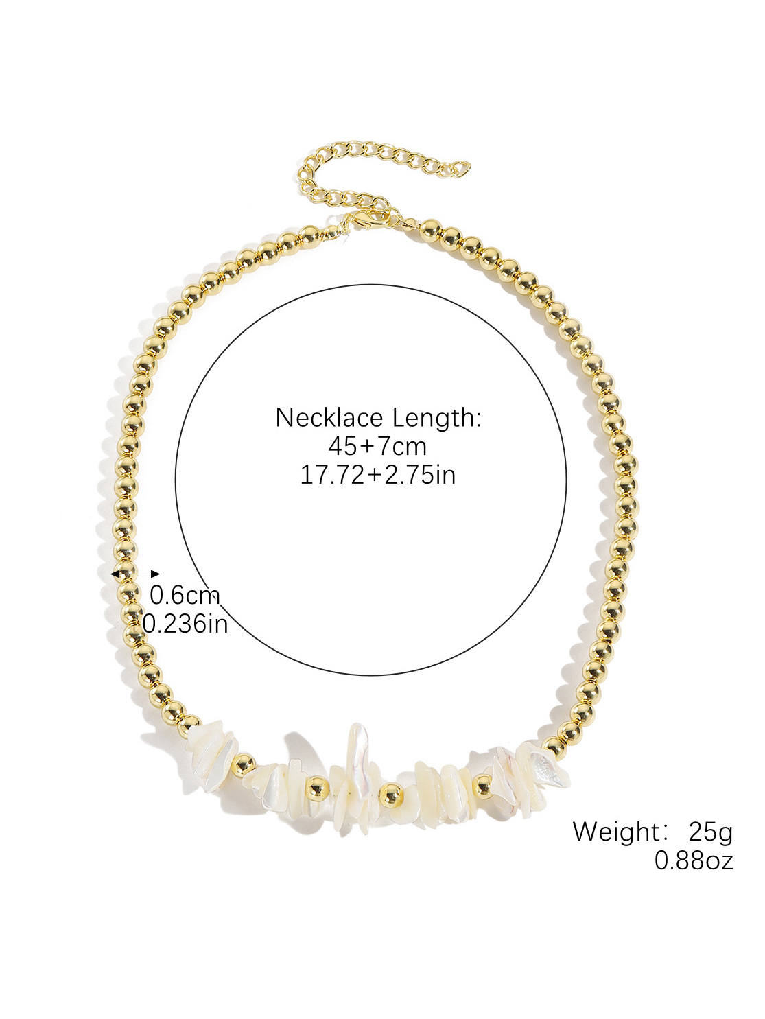 Vacation Style Shell Necklace