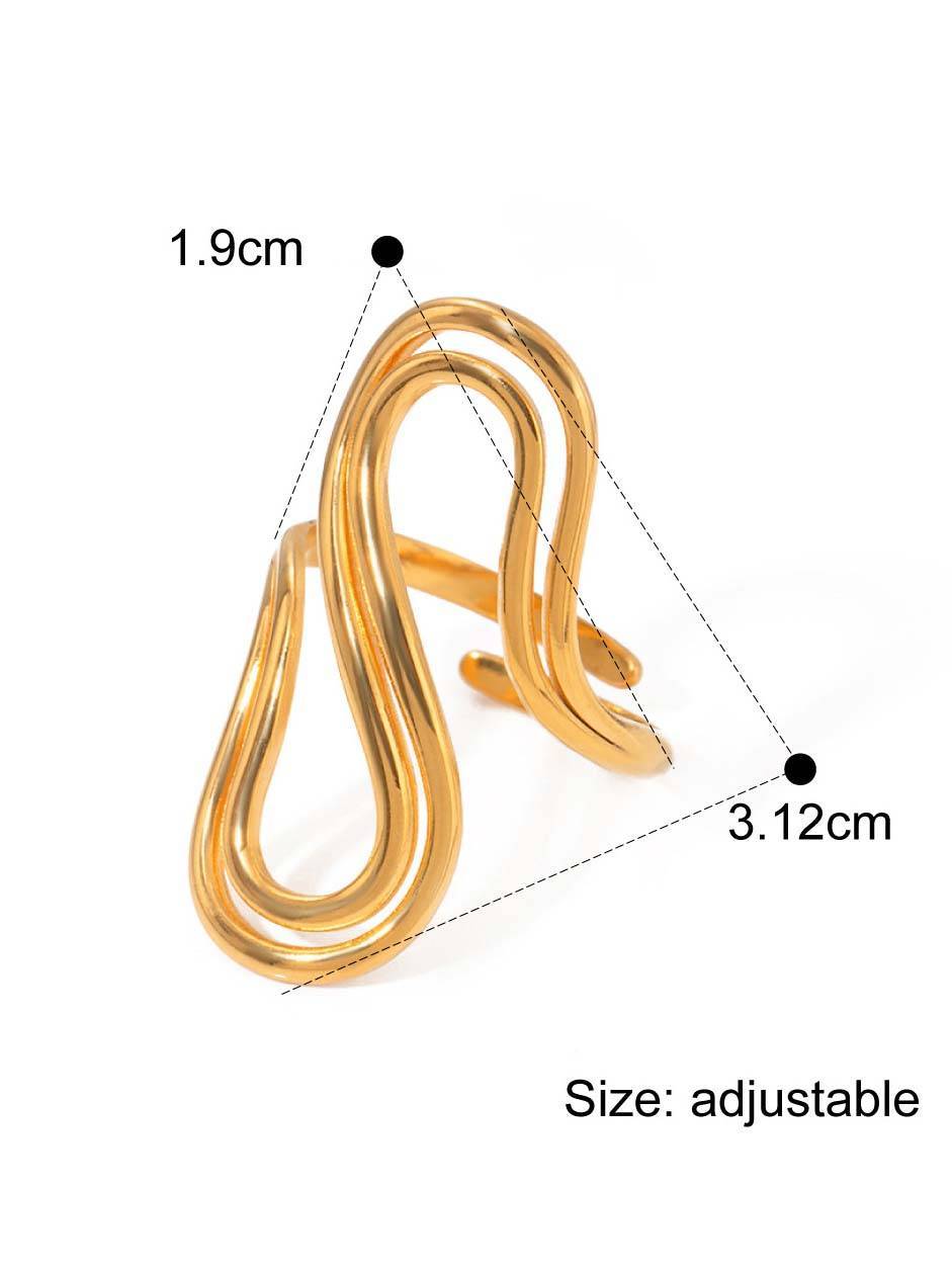 Minimalist Streamlined Ring