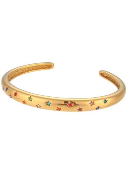 Natural Stone Inlaid Bracelet