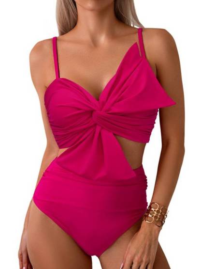 Bow Bikini Two-Piece Set