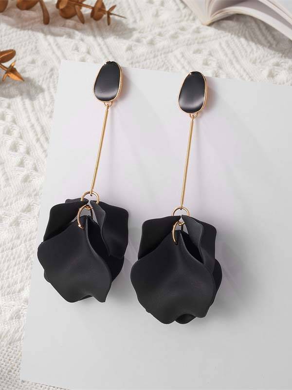 Petal Tassel Earrings