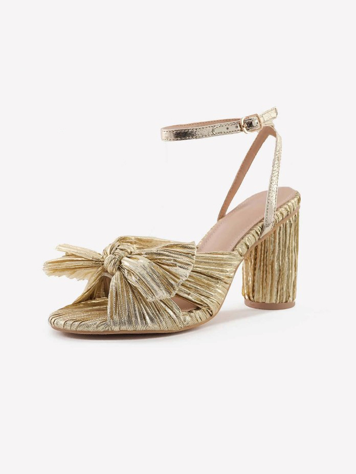 Bow High Heel Sandals