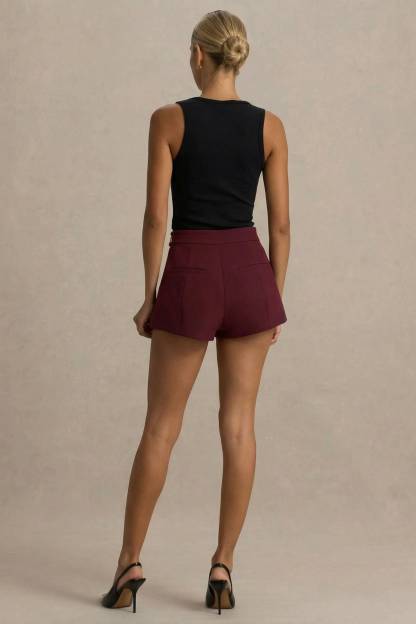 Minimalist Blazer And Shorts Set