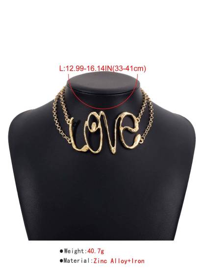 Unique Alphabet Necklace