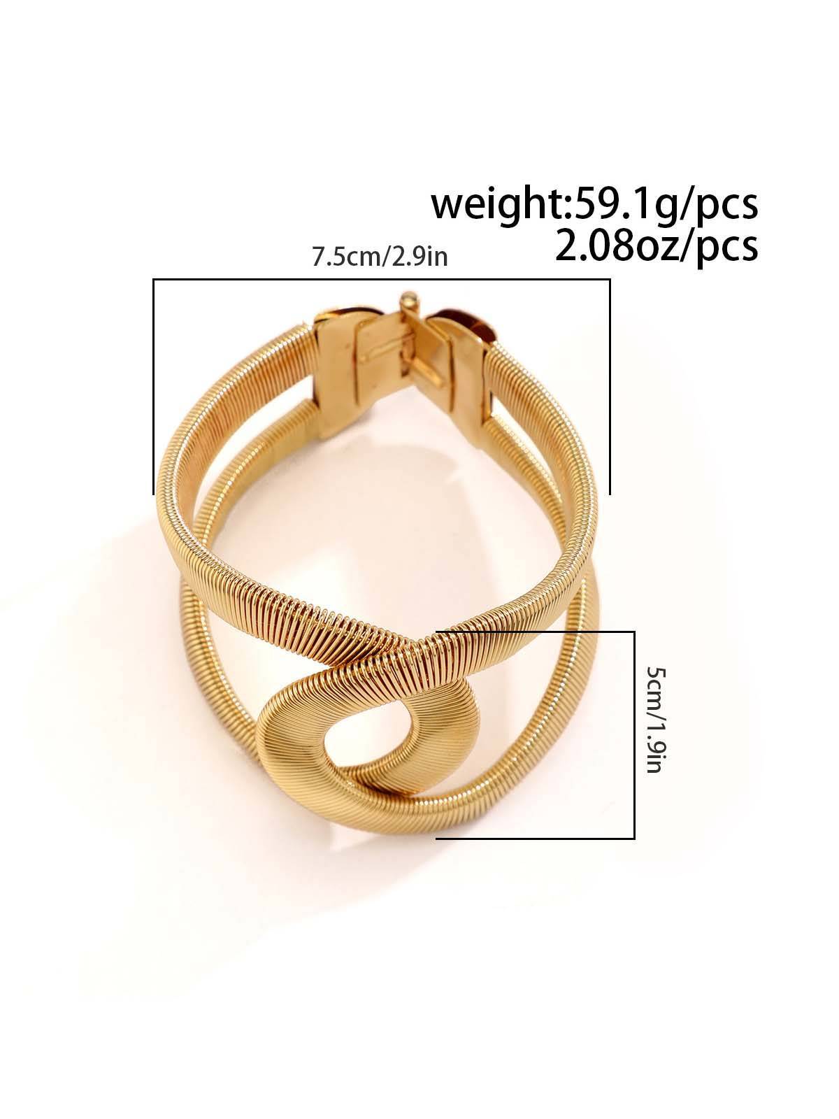 Minimalist Curve Bracelet