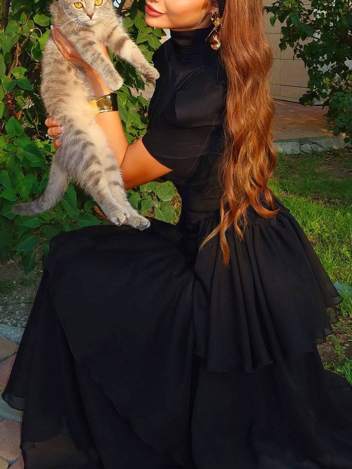 Retro Princess Multi-Layer Maxi Cake Dress