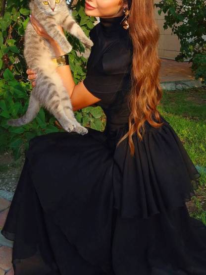 Retro Princess Multi-Layer Maxi Cake Dress