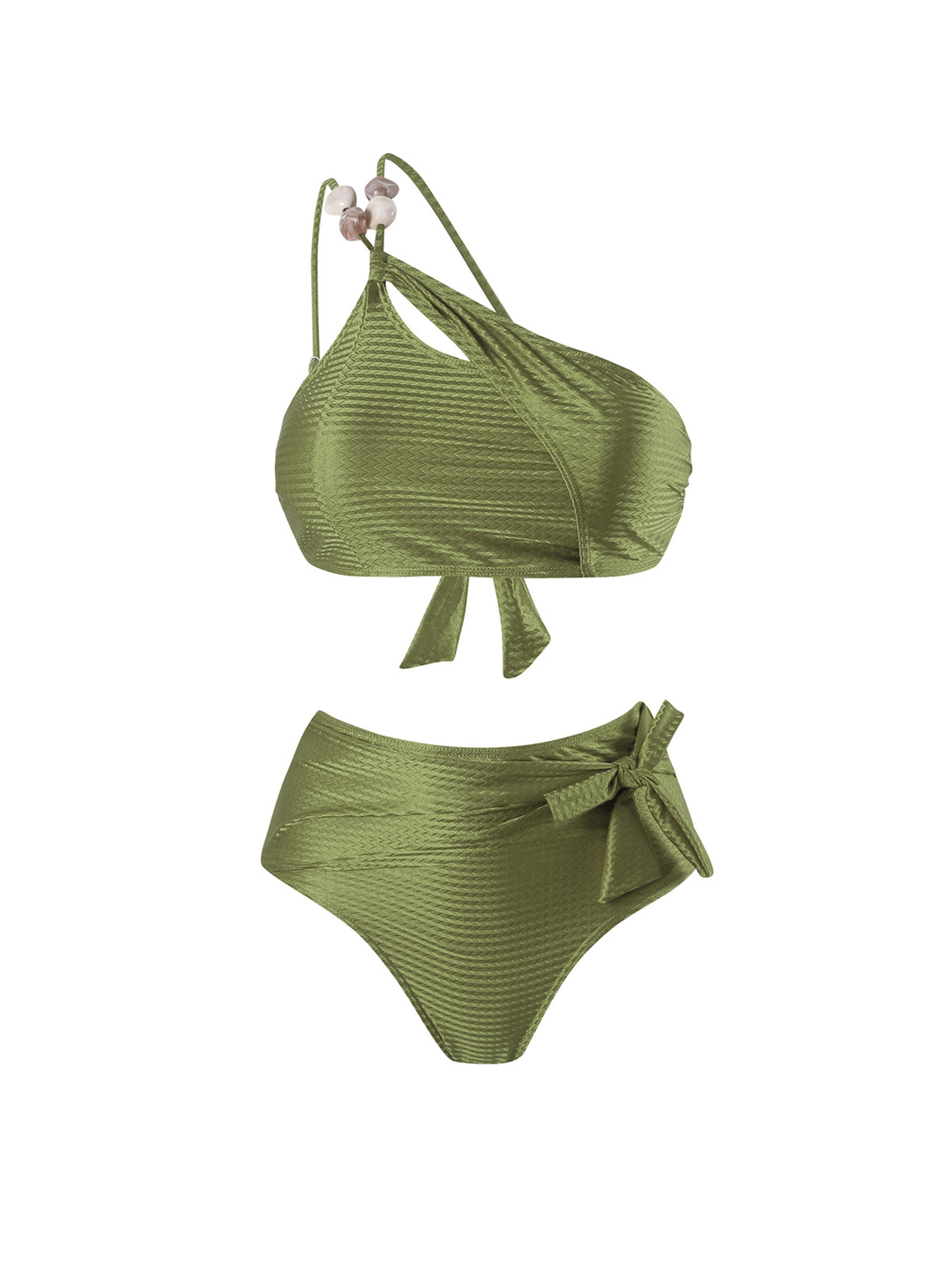 Beaded Bikini Two-piece Set