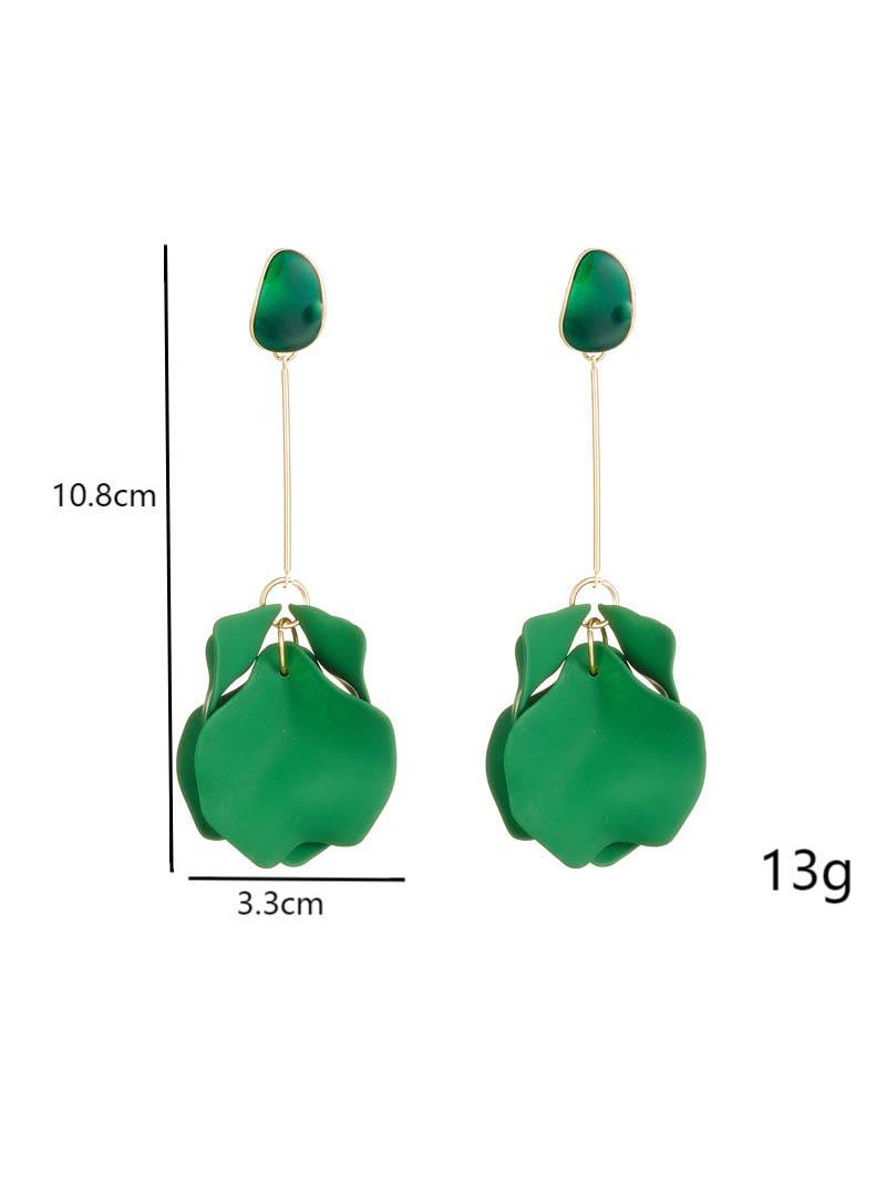 Petal Tassel Earrings