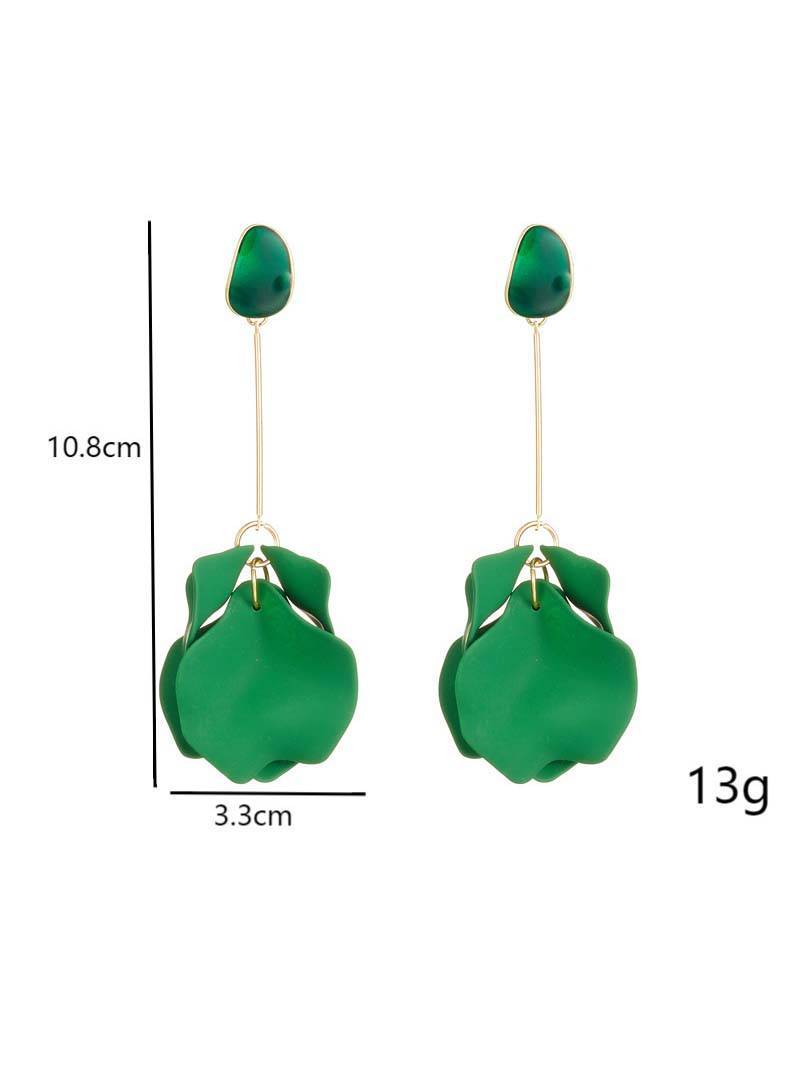 Petal Tassel Earrings