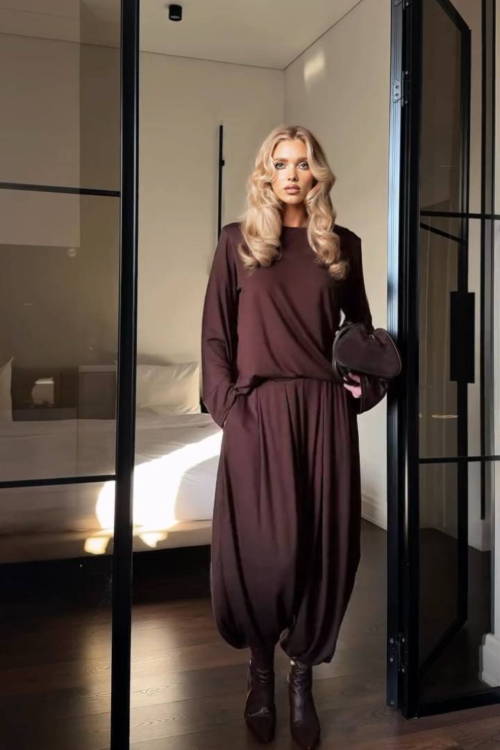 Loose T-shirt And Bloomers Set