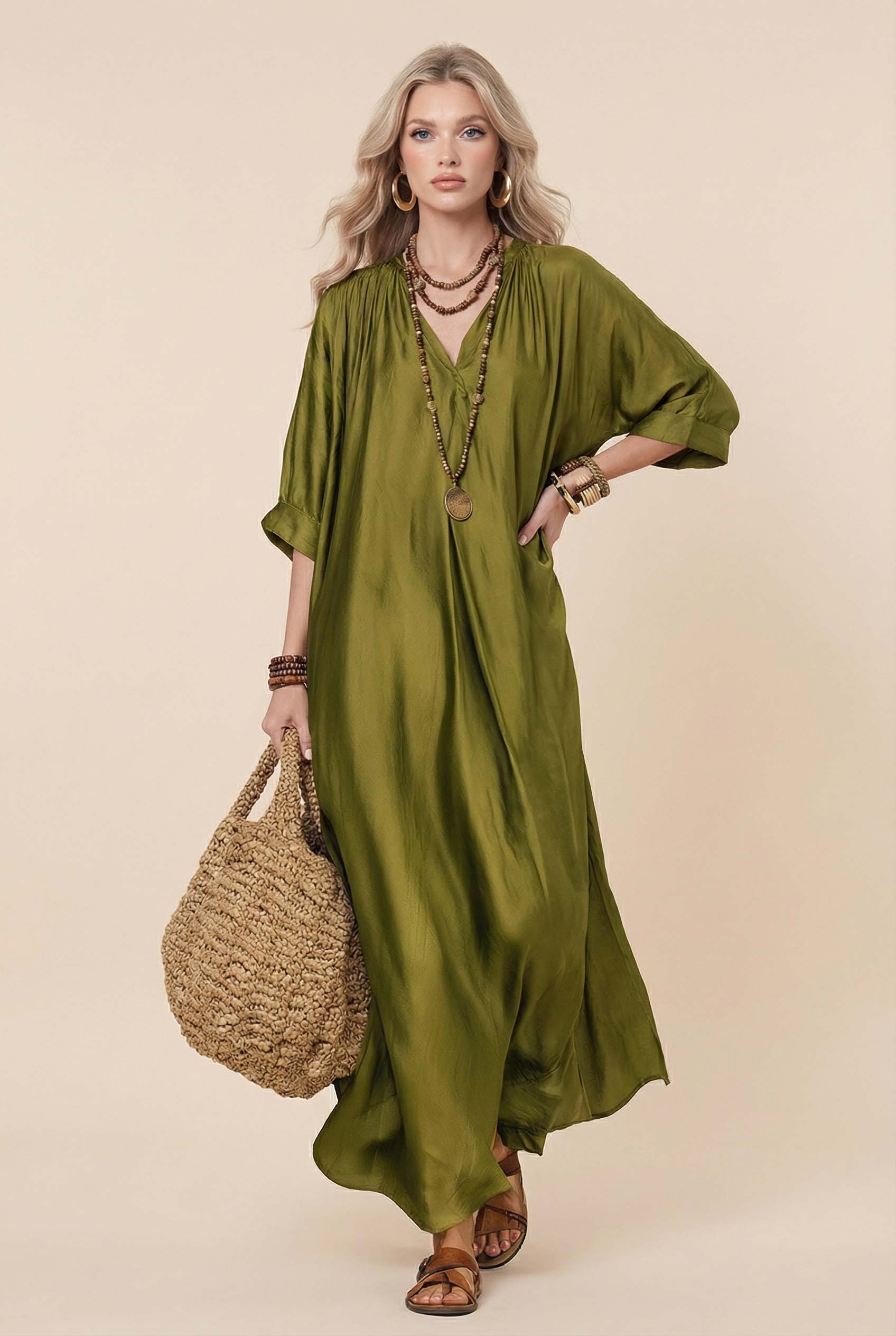 Minimalist Loose Shirt Dress