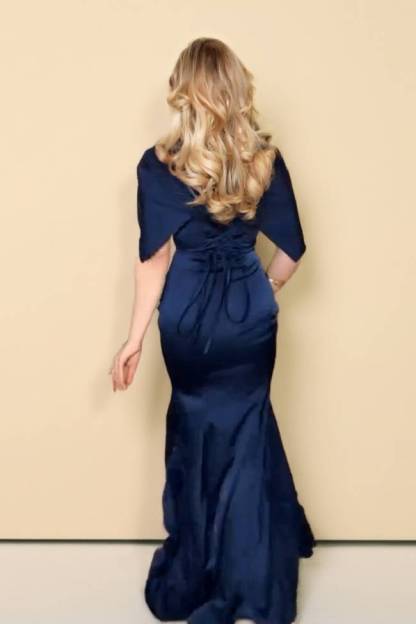 Off-Shoulder Slim-Fit Maxi Dress