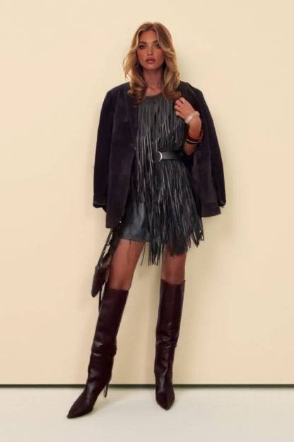 Tassel Design Mini Dress