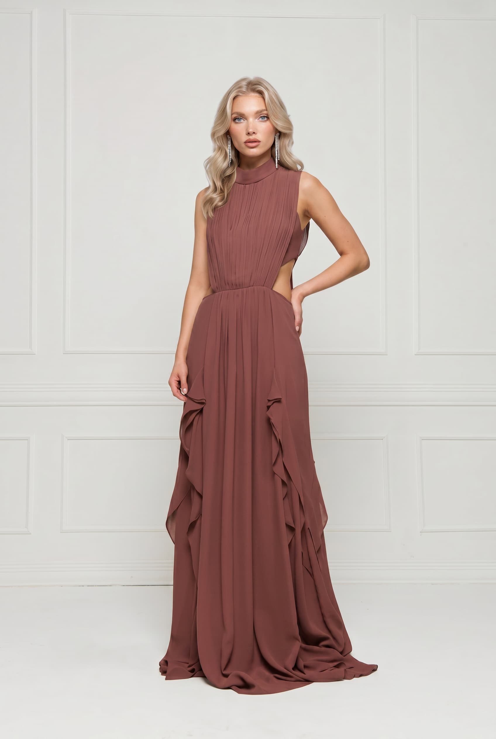 Hollow Design Maxi Dress