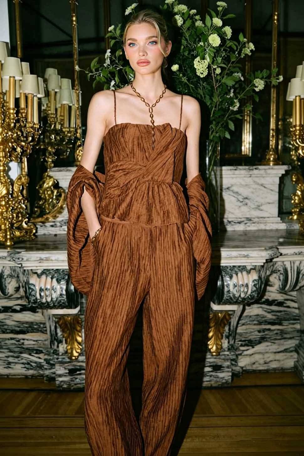 Sling Top Bloomers and Jacket Set