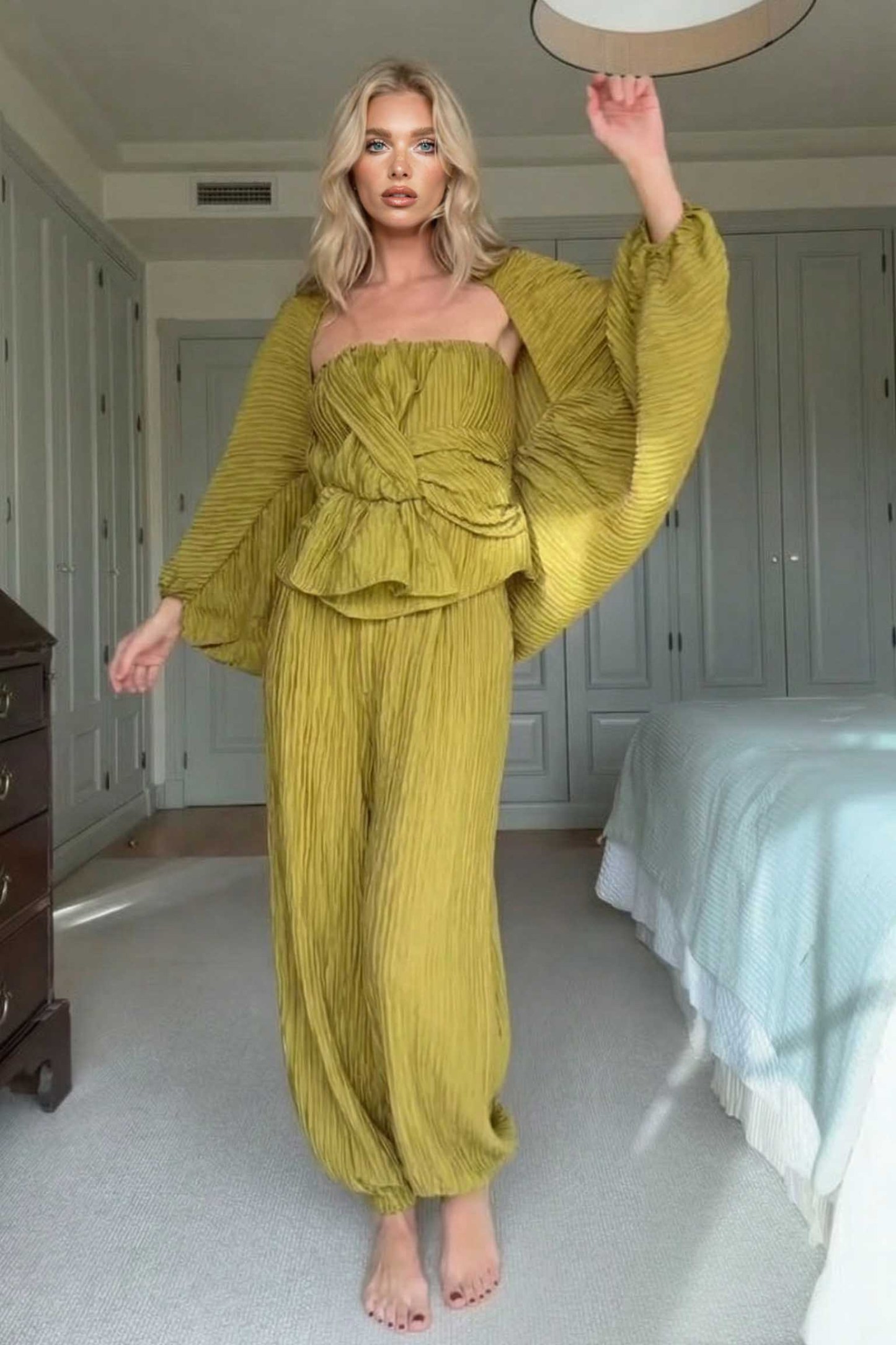 Sling Top Bloomers and Jacket Set