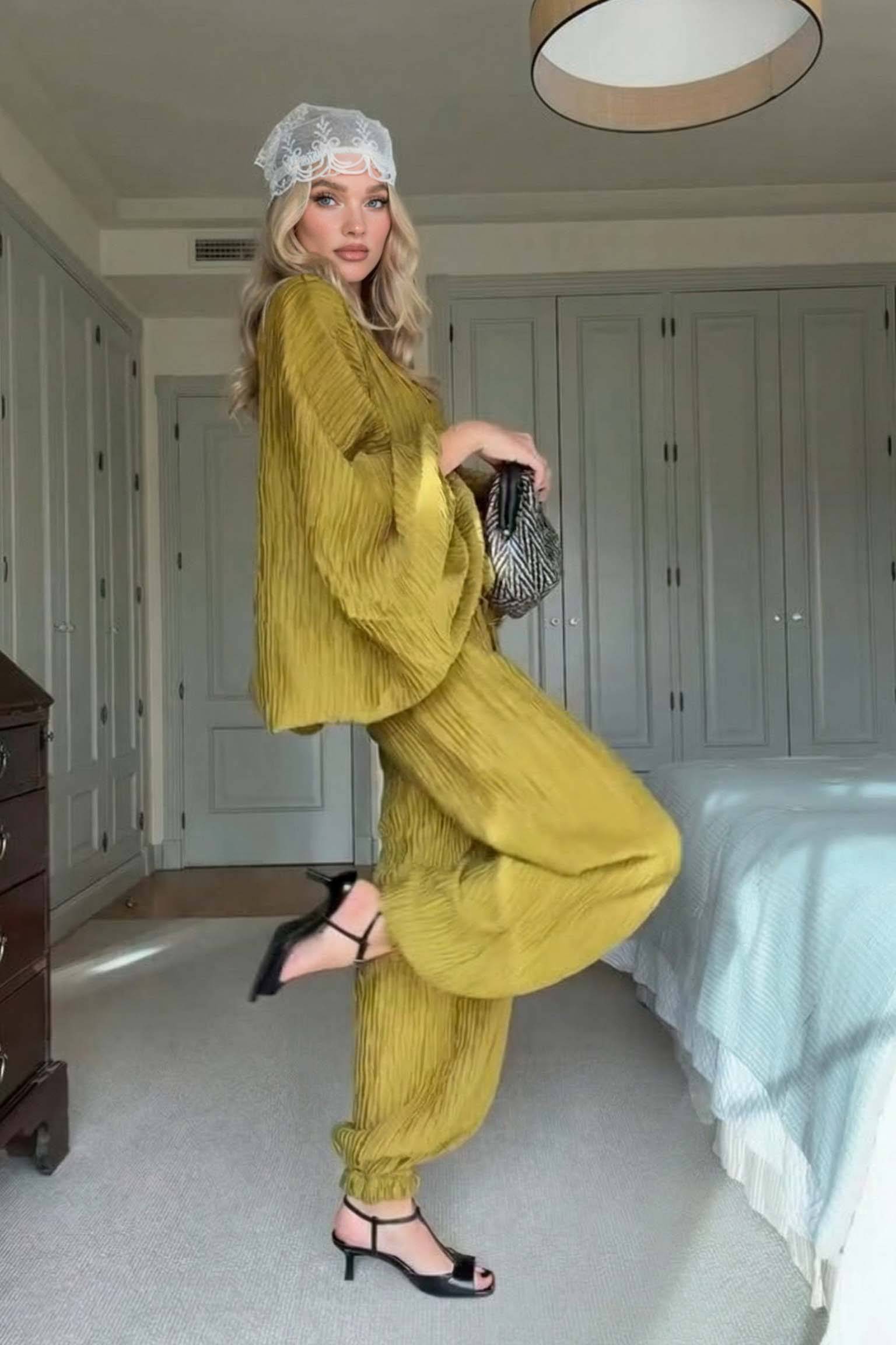 Sling Top Bloomers and Jacket Set