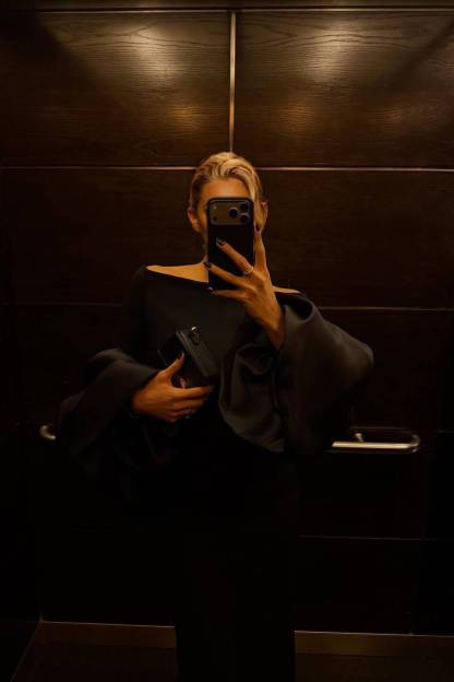 Boat Neck Bell Sleeve Slim-Fit Maxi Dress