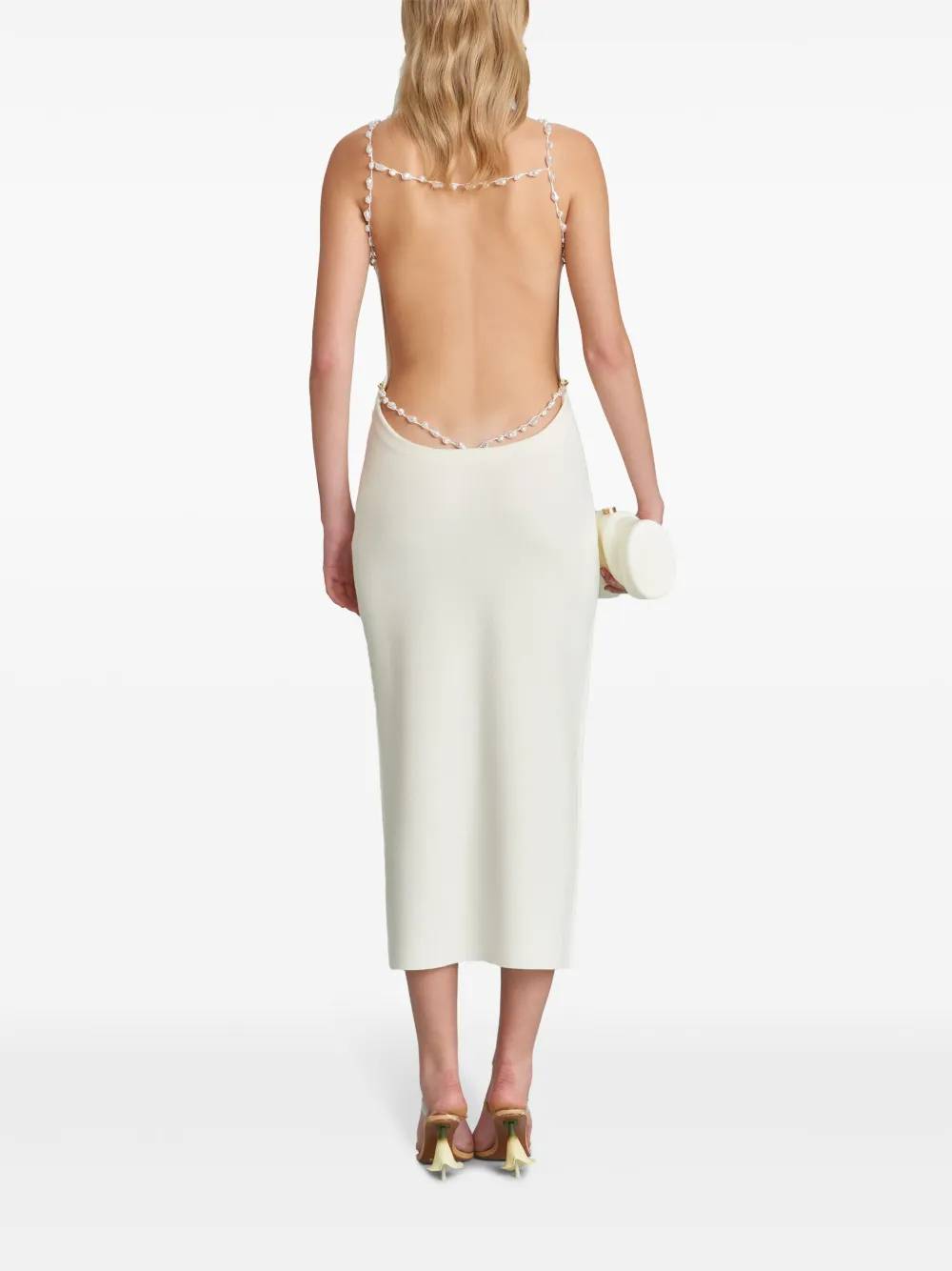 Backless Sexy Midi Dress