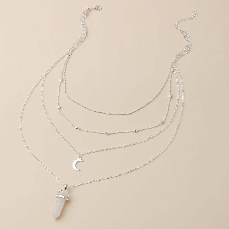 Crystal Quartz Healing Pendant Necklace