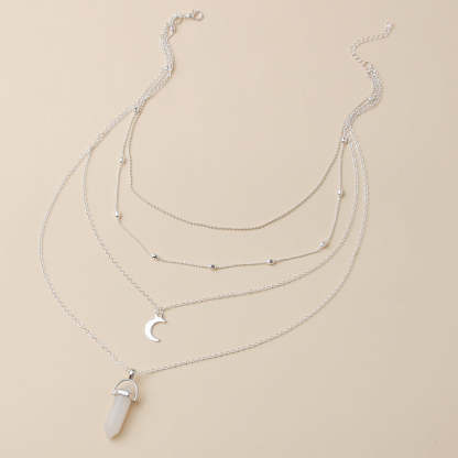 Crystal Quartz Healing Pendant Necklace