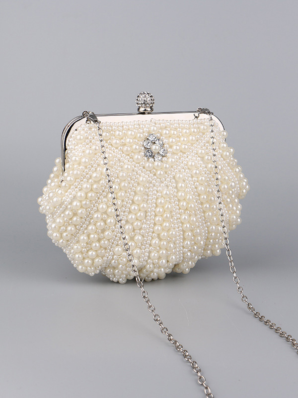 Evening Personalized Shell Pearl Bag