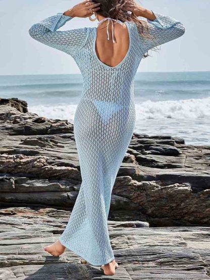 Casual Beach Swimsuit Cover Up Maxi Dress