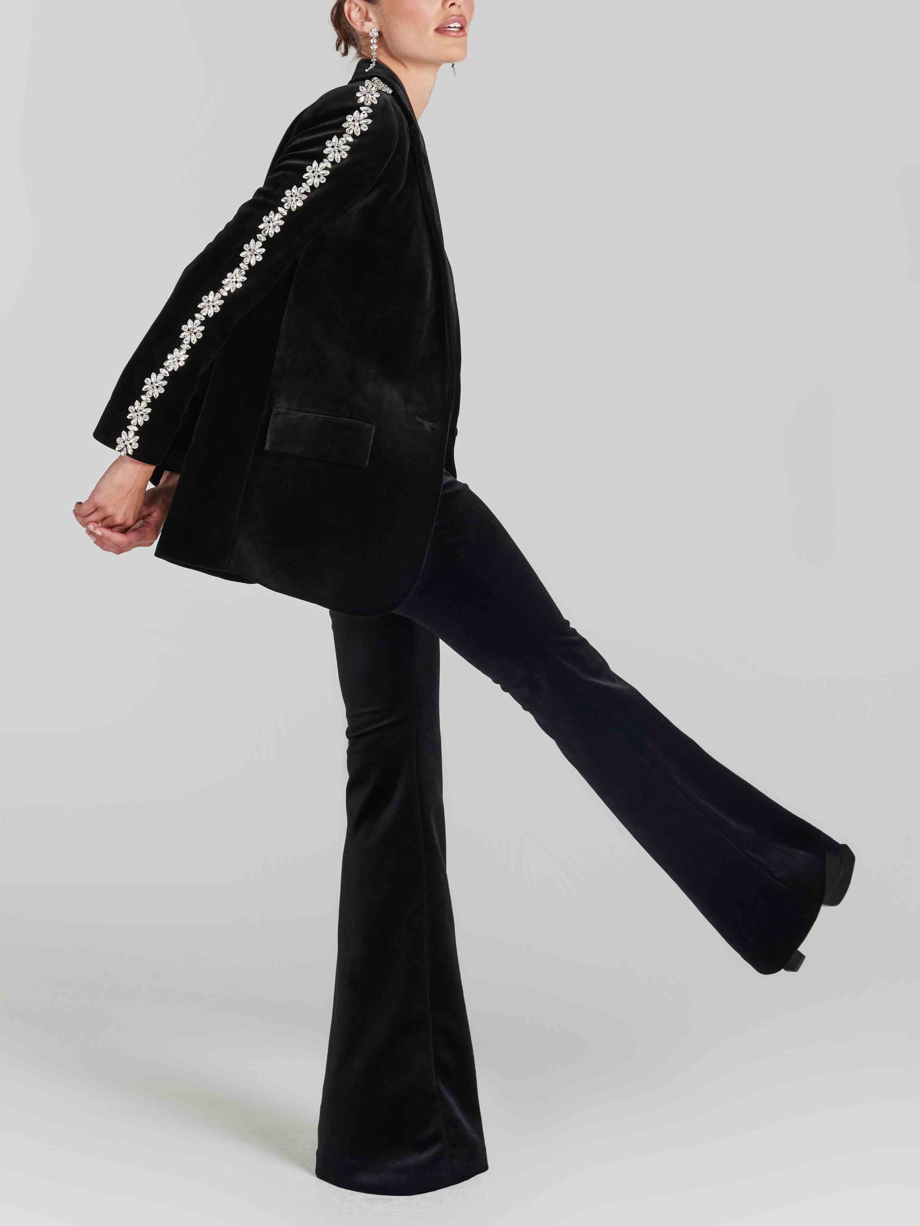 Elegant And Exquisite Diamond-studded Suit Jacket