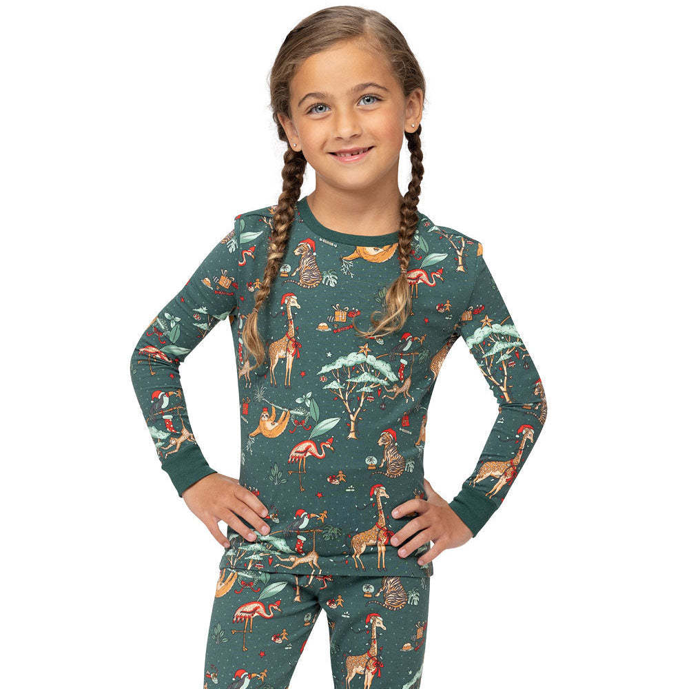 Christmas Cute Animals Fmalily Matching Pajamas Sets