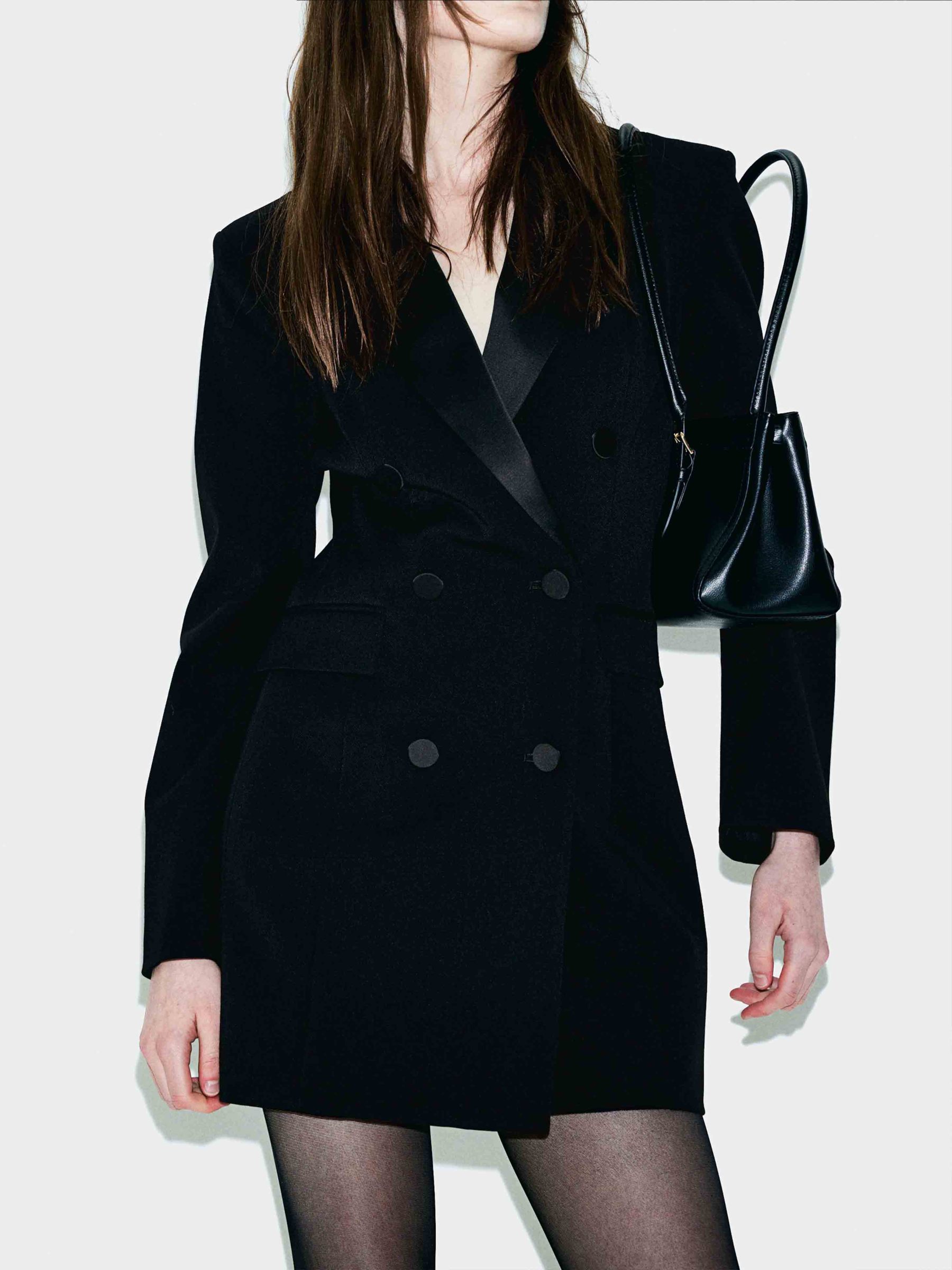 Elegant Waist Jacket Mini Dress