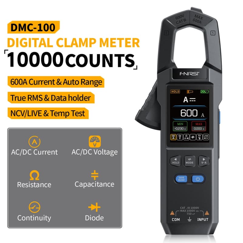 DMC-100 Smart Clamp Multimeter-Tactrek