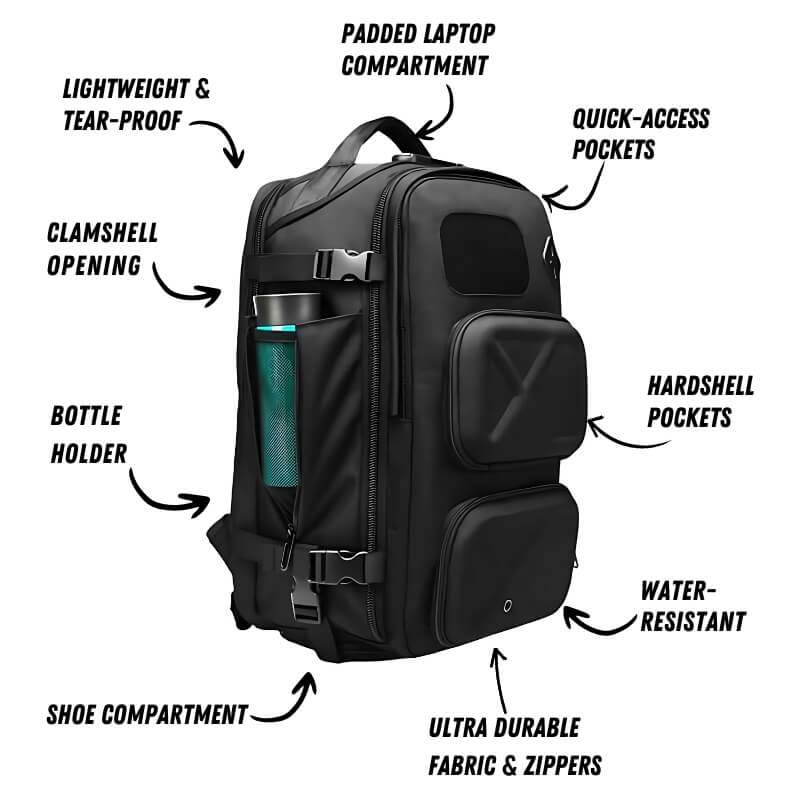 Adventure Travel Backpack-Tactrek