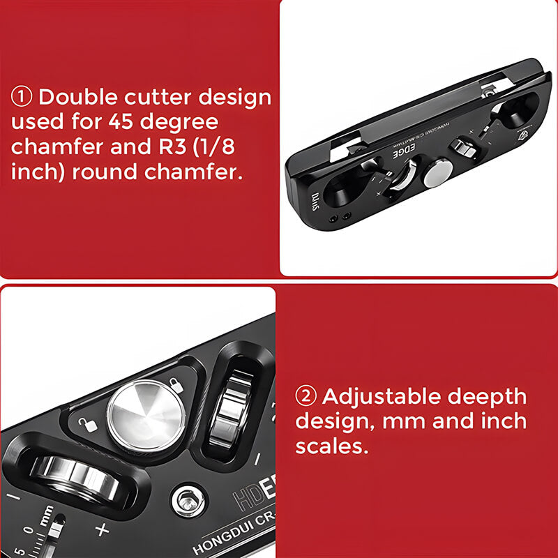 HONGDUI™ Premium Edge Corner Chamfer Plane