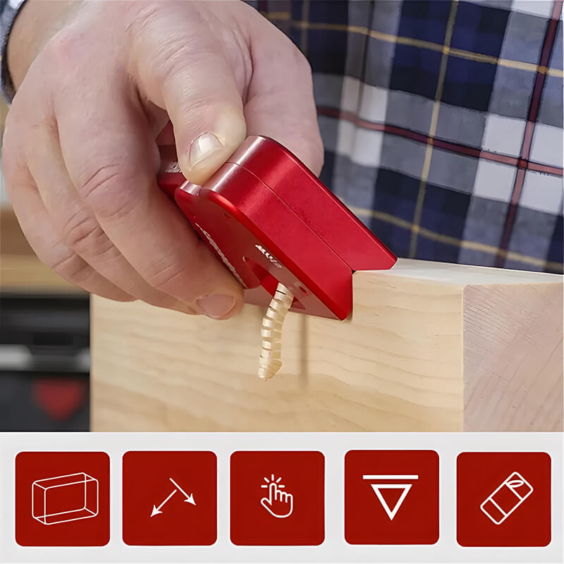 TACTREK™ Edge Corner Plane Chamfer Plane for Woodworking