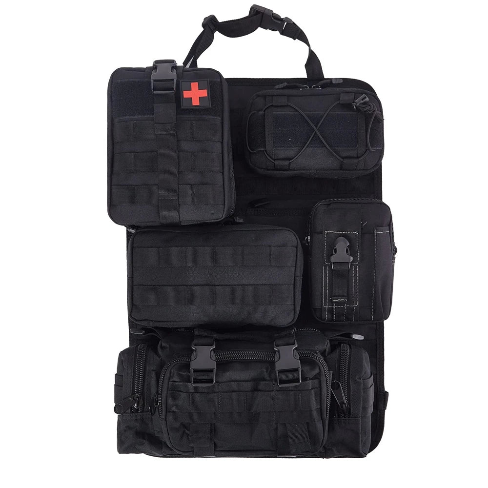 TACTREK MOLLE Seat Organizer Full Set-Tactrek